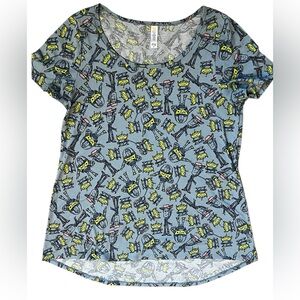 luluroe Disney Pixar Toy Story Buzz woody Women’s T Shirt  Tunic Parks Cruise M